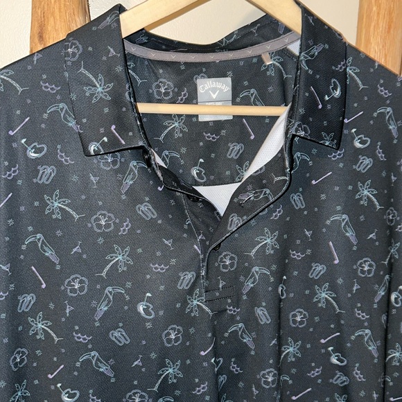 callaway Opti Dri Golf Polo - Picture 2 of 3